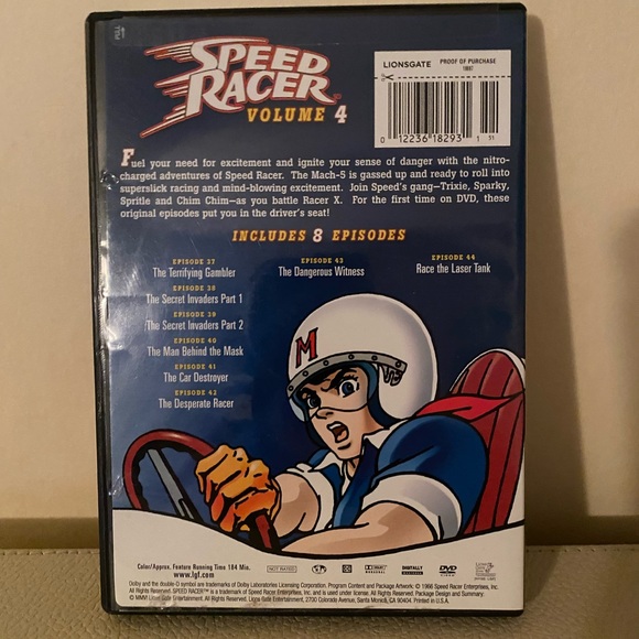 Speed racer volume 4 dvd - Picture 2 of 2